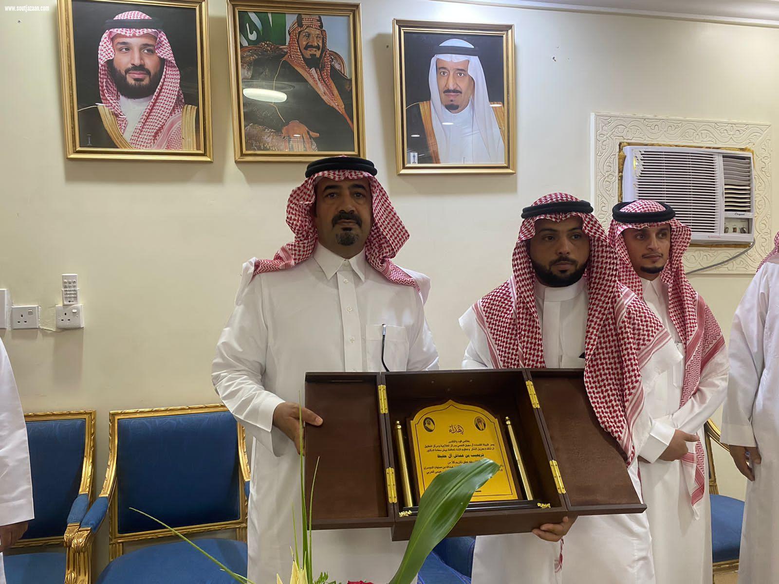 الخلاوية يكرمون الحربي وصنهات بحفل الوداع والترحيب بحضور محافظ بيش 