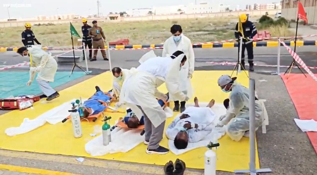 خطة فرضية ناجحة بمستودعات التموين الطبي بمستشفى إرادة والصحة النفسية بجازان
