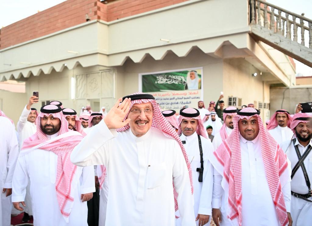 سمو أمير منطقة جازان يزور عدداً من مشايخ محافظة الدرب ومركز الشقيق
