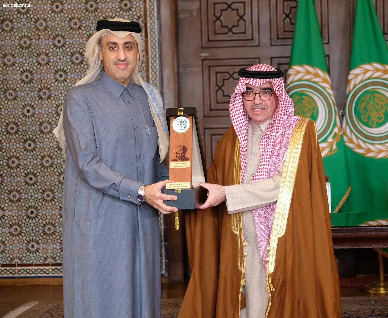 المنظمة العربية للسياحة تكرم عدد من الشخصيات البارزة بجائزة ابن بطوطة للسياحة لعام 2025 بمقر الأمانة العامة لجامعة الدول العربية بالقاهرة