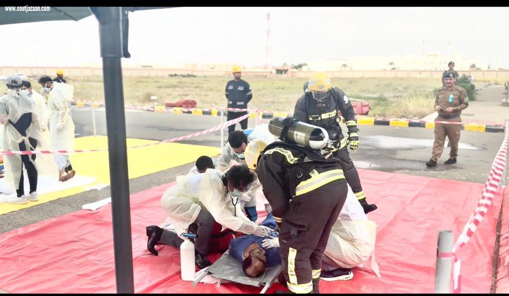 خطة فرضية ناجحة بمستودعات التموين الطبي بمستشفى إرادة والصحة النفسية بجازان