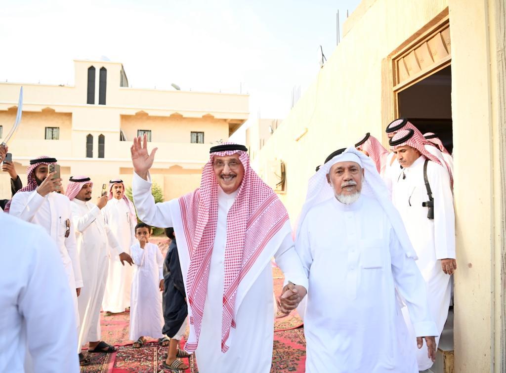 سمو أمير منطقة جازان يزور عدداً من مشايخ محافظة الدرب ومركز الشقيق
