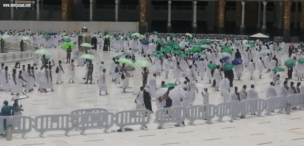 الرئاسة العامة لشؤون المسجد الحرام والمسجد النبوي توزع