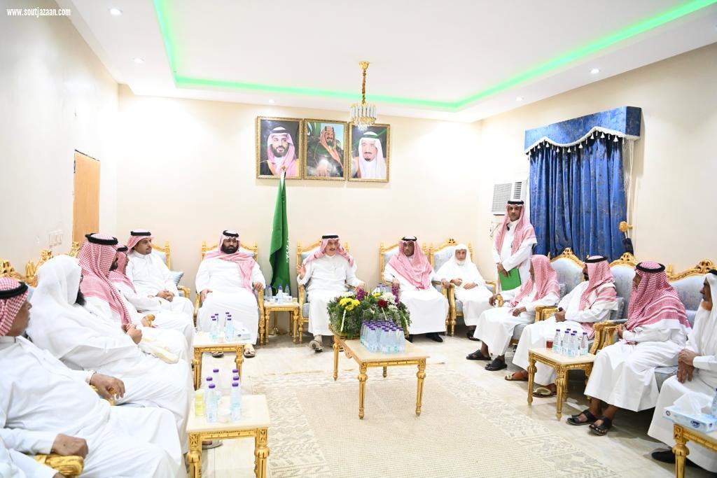 سمو أمير منطقة جازان يزور عدداً من مشايخ محافظة الدرب ومركز الشقيق