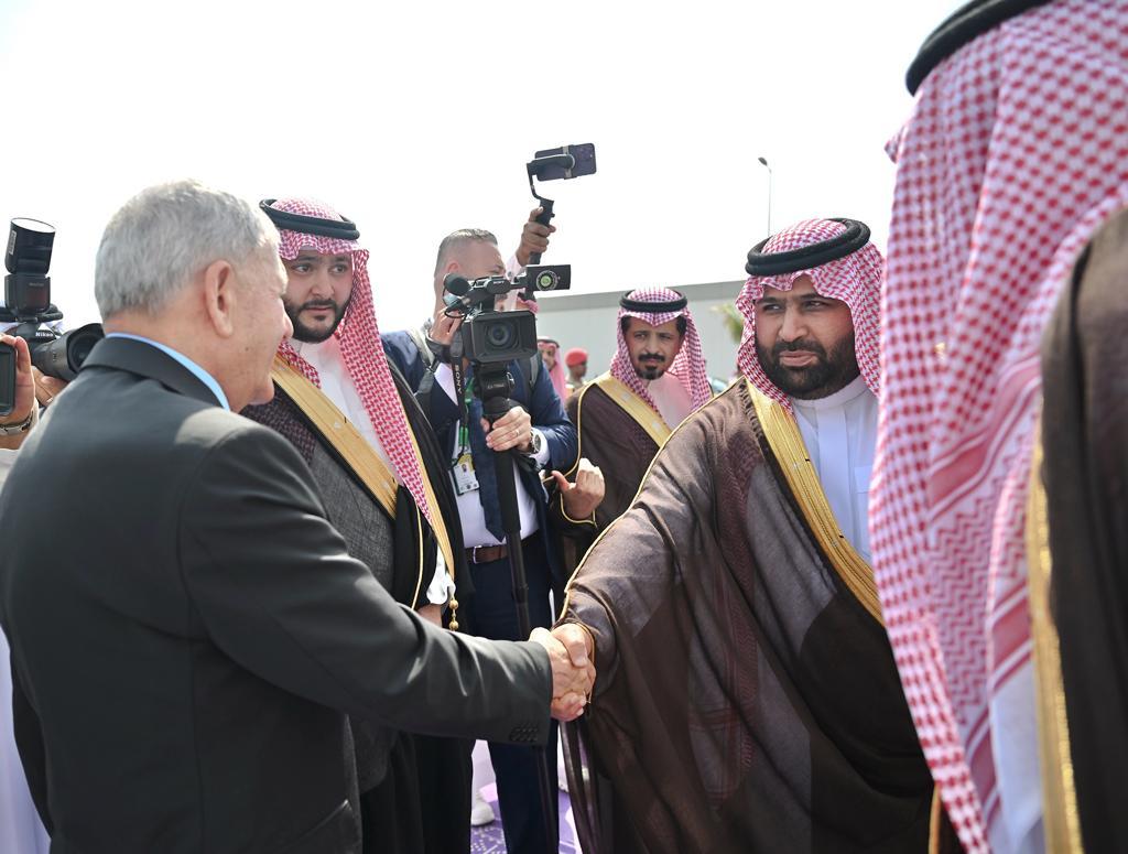 رئيس الجمهورية العراقية يصل جازان