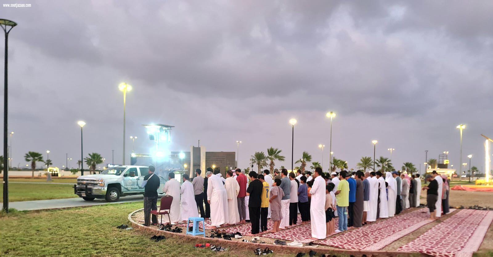 هيئة الأمر بالمعروف بمنطقة عسير تفعّل المصلى المتنقل بواجهة عسير البحرية مع انطلاق شتاء المنطقة