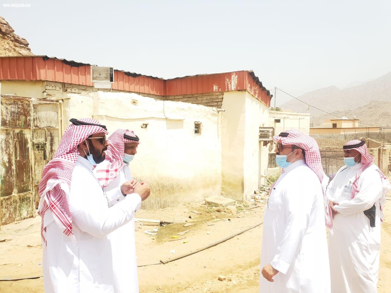 محافظ المجاردة في جولة ميدانية يزور مركز أحد ثربان ومستشفى المجاردة العام