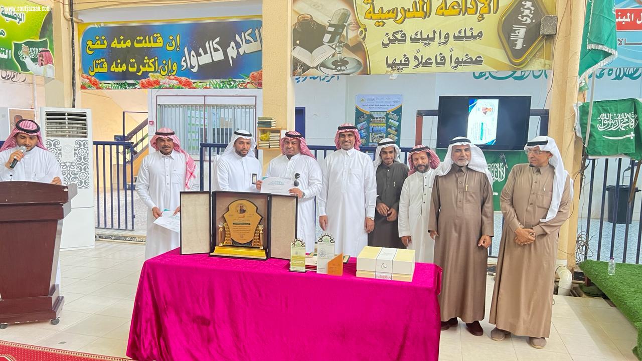 شيخ قرية أبوالسلع يرعى حفل تكريم الطالب أمجد النعمي وختام دورة أمجد الرياضية