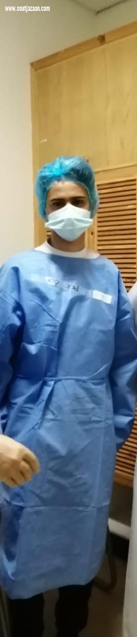 نواف يجري عملية عيَون تكللت ولله الحمد بالنجاح