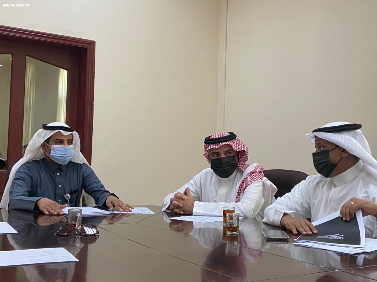 مدير مركز التنمية الاجتماعية بجازان يستقبل رئيس واعضاء مجلس جمعية 