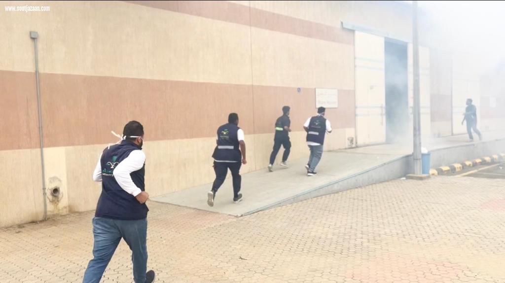خطة فرضية ناجحة بمستودعات التموين الطبي بمستشفى إرادة والصحة النفسية بجازان