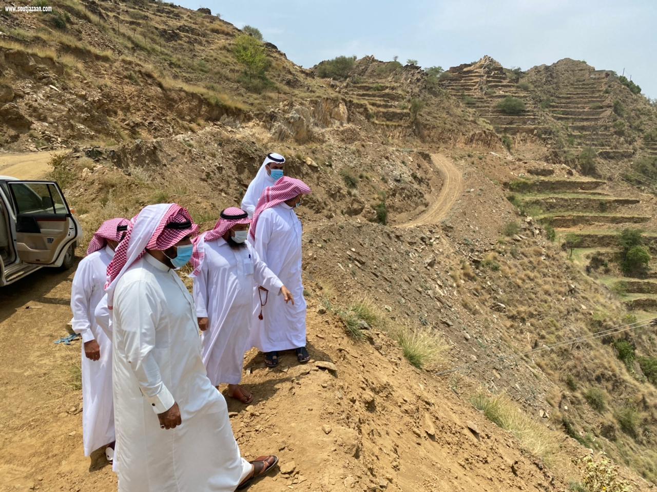 محافظ العيدابي يتفقد مركز بلغازي ومركز ريع مصيدة