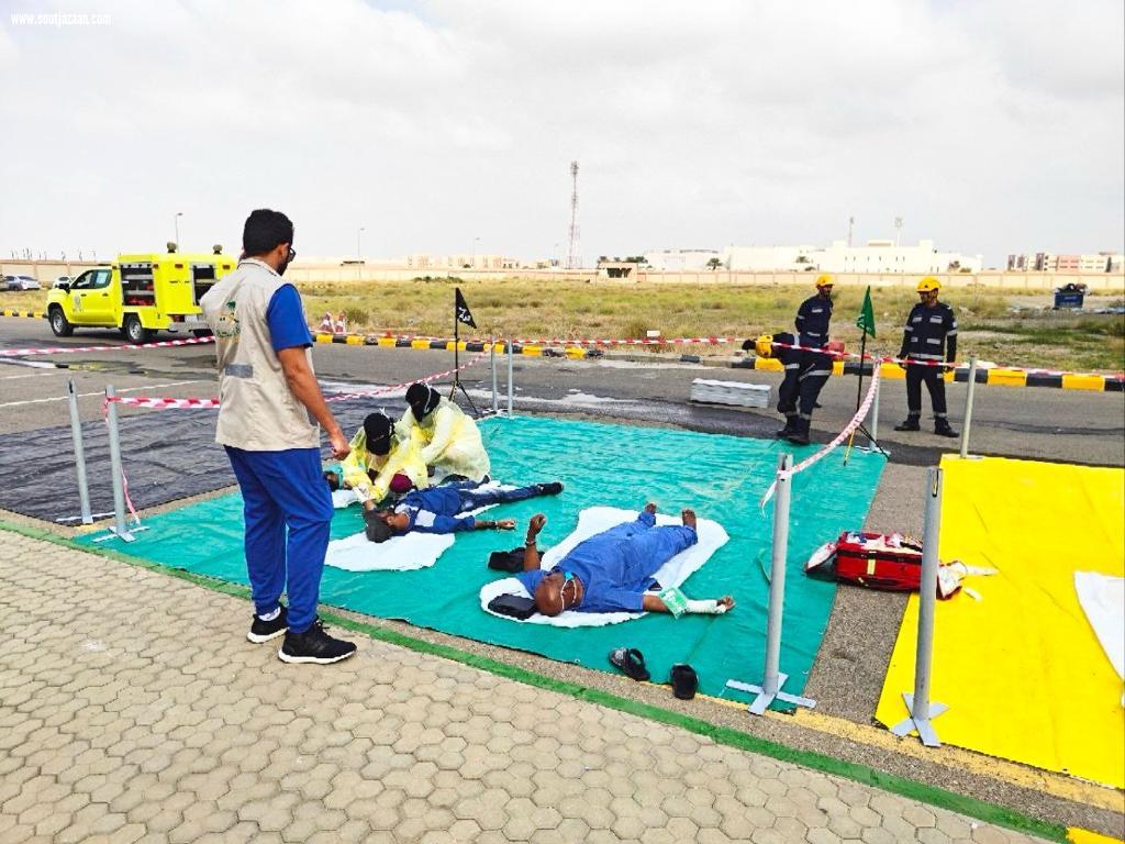خطة فرضية ناجحة بمستودعات التموين الطبي بمستشفى إرادة والصحة النفسية بجازان