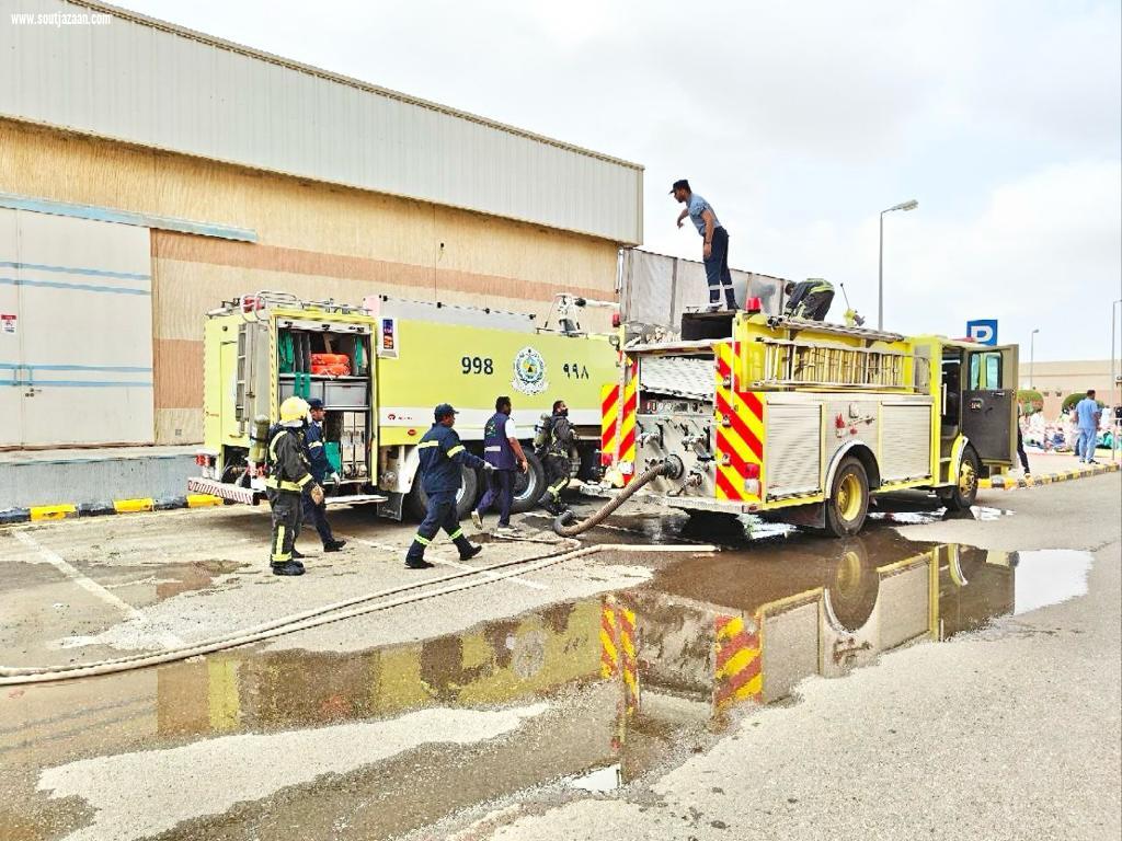 خطة فرضية ناجحة بمستودعات التموين الطبي بمستشفى إرادة والصحة النفسية بجازان