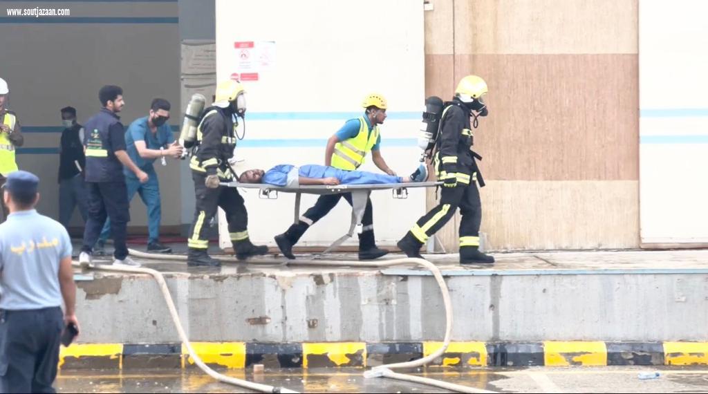 خطة فرضية ناجحة بمستودعات التموين الطبي بمستشفى إرادة والصحة النفسية بجازان