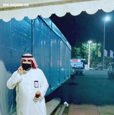 محافظ العيدابي يتفقد سير أعمال استعدادات الجهات في مهرجان_عسل_جازان في نسخته السابعة.
