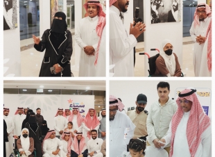 افتتاح معرض الخط العربي والفن التشكيلي بشتاء جازان