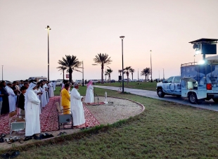 هيئة الأمر بالمعروف بمنطقة عسير تفعّل المصلى المتنقل بواجهة عسير البحرية مع انطلاق شتاء المنطقة