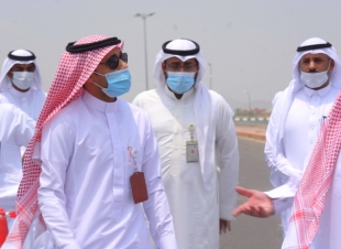 أمين منطقة جازان يتفقد أعمال معالجة التشوهات البصرية ببلديات القطاع الجنوبي