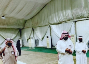 محافظ العيدابي يتفقد سير أعمال استعدادات الجهات في مهرجان_عسل_جازان في نسخته السابعة.