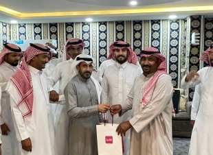 شعبة مرور محافظة بيش تودع رئيس الرقباء عبدالله بن صمان بمناسبة تقاعده