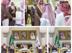 نائب أميرالجوف يستقبل المواطنين ومشايخ وأعيان ومعرِّفي القبائل في الجلسة الأسبوعية 