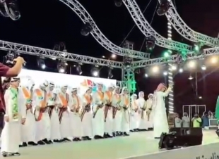 محافظ العيدابي الأستاذ سفر بن سعد الشهراني يرعى  الاحتفاء الذي أقامته محافظة العيدابي ببلغازي  بمناسبة ذكرى اليوم الوطني الـ92 