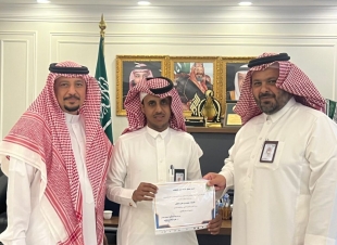 محافظ الداير  يستقبل مدير فرع هيئة الصحفيين السعوديين بجازان