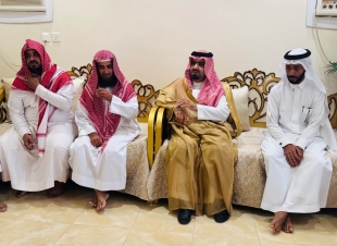 محافظ بيش ينقل تعازي سمو أمير منطقة جازان و سمو نائبه لذوي الطالب شيبه احد طلال إبتدائية بيش