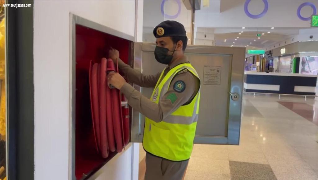 مدني جازان ينفذ جولات تفتيش على المنشآت والمجمعات التجارية ويضبط عددًا من المخالفات