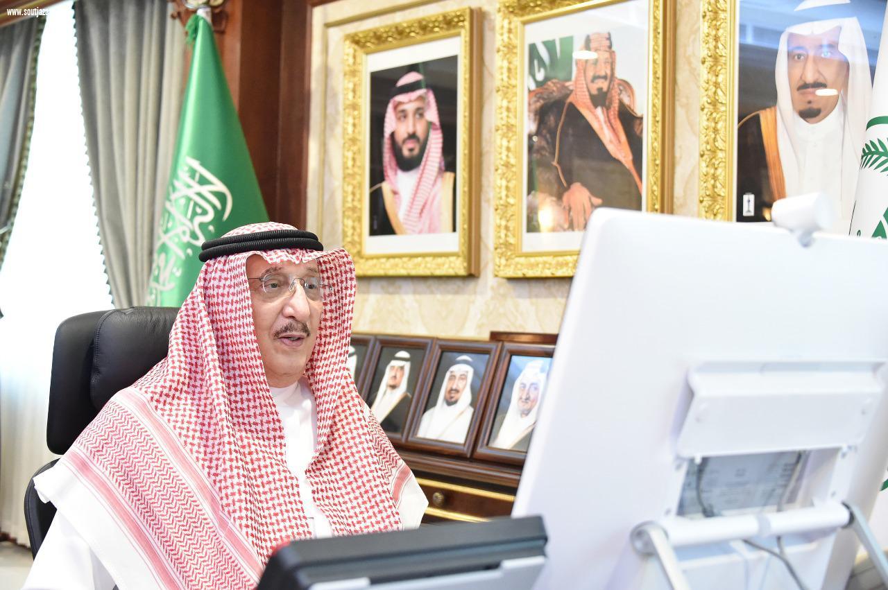 سمو أمير منطقة جــازان يرعى عبر -الاتصال المرئي- حفل تكريم 243 حافظ وحافظة بجمعية تحفيظ القران الكريم بالمنطقة