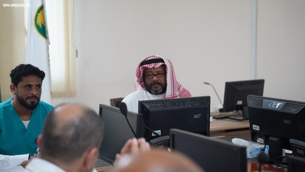 فرع البيئه بجازان يجتمع مع مدراء الثروه الحيوانيه بالمكاتب والوحدات