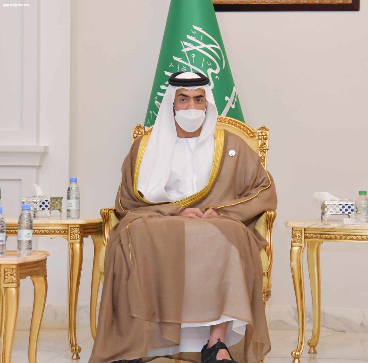 سمو أمير منطقة جازان يستقبل السفير الإماراتي لدى المملكة ..