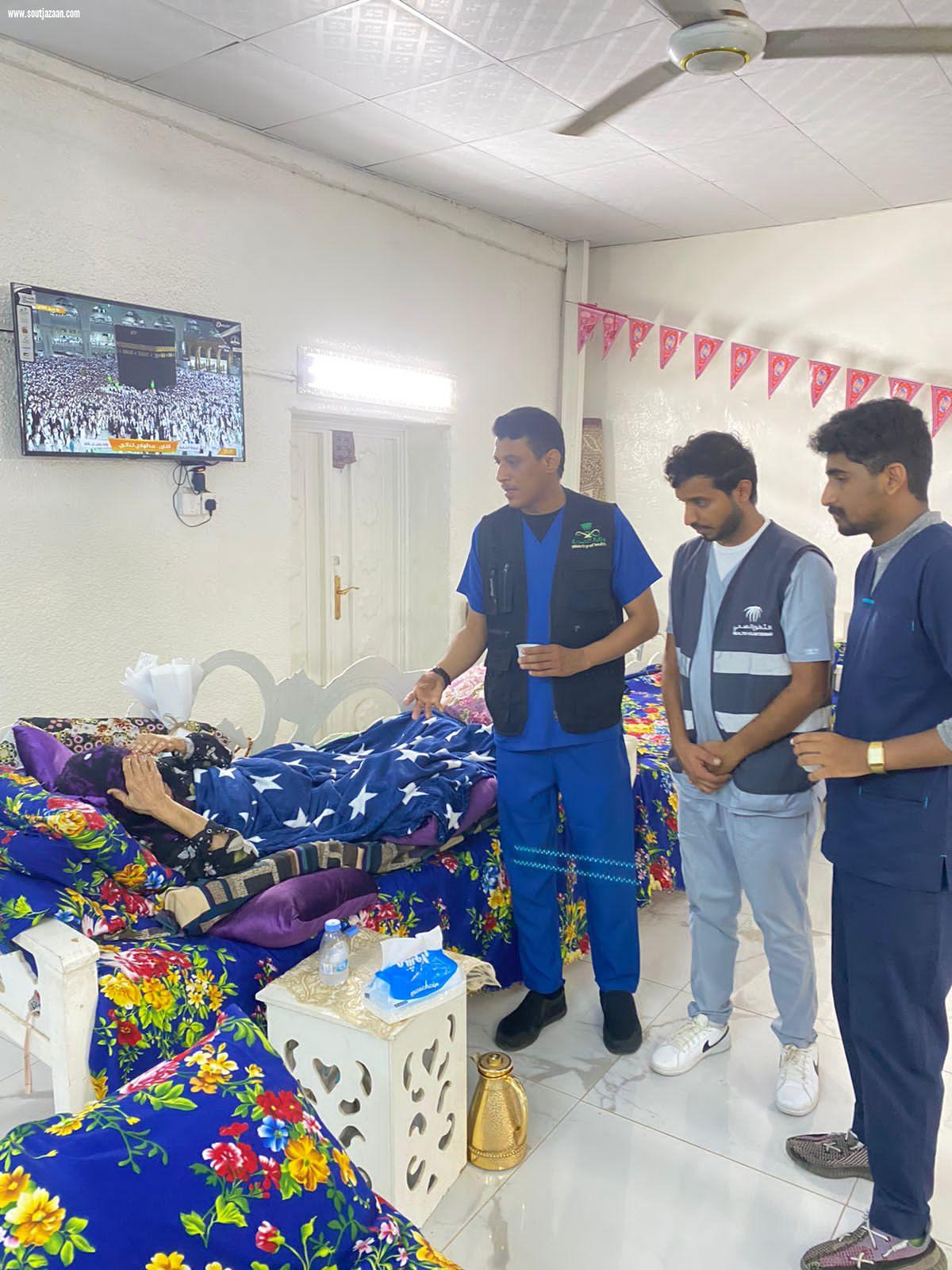 صحة جازان تنفذ مبادرة الحمد لله على السلامة 