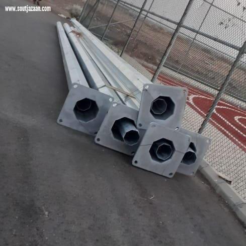 رئيس بلدية مركز القفل يتفقد مشروع ملعب كرة القدم