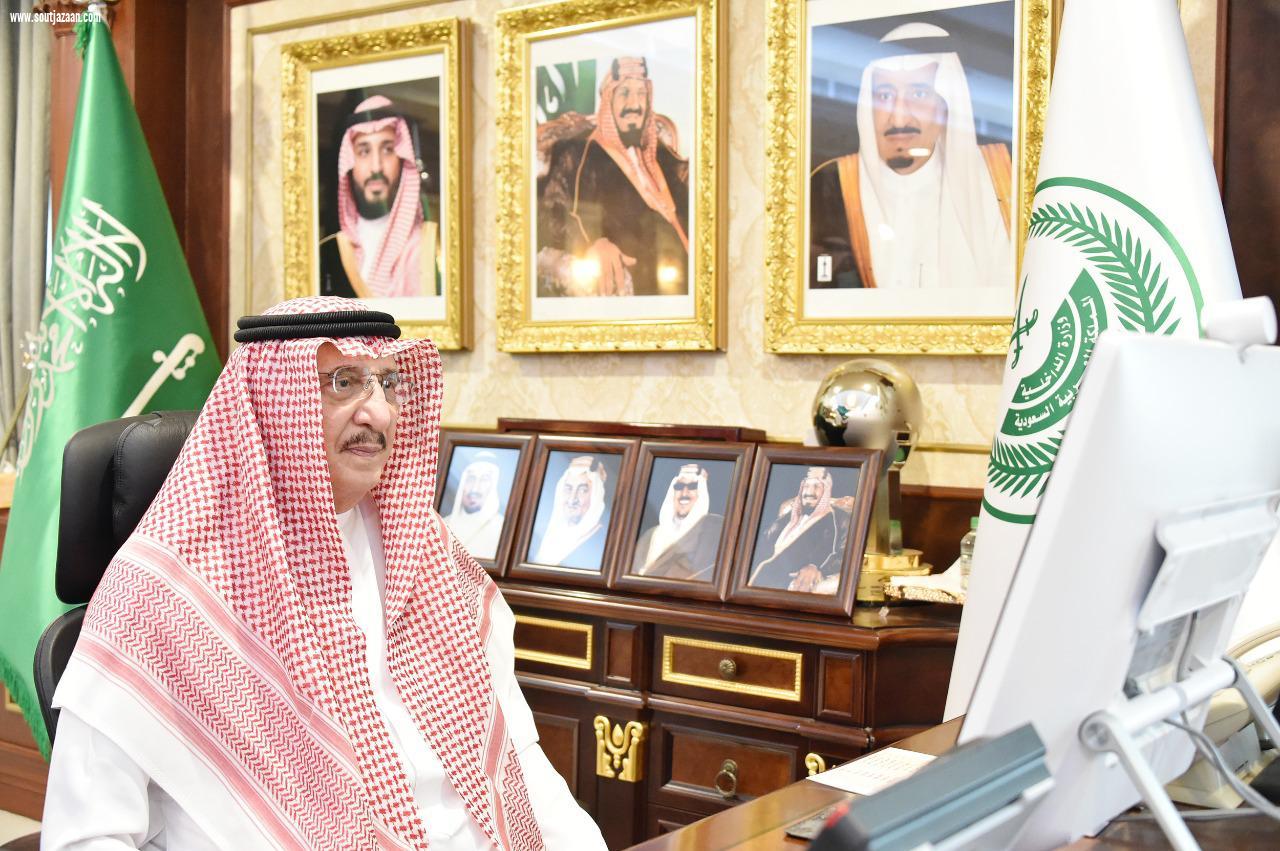 سمو أمير منطقة جــازان يرعى عبر -الاتصال المرئي- حفل تكريم 243 حافظ وحافظة بجمعية تحفيظ القران الكريم بالمنطقة