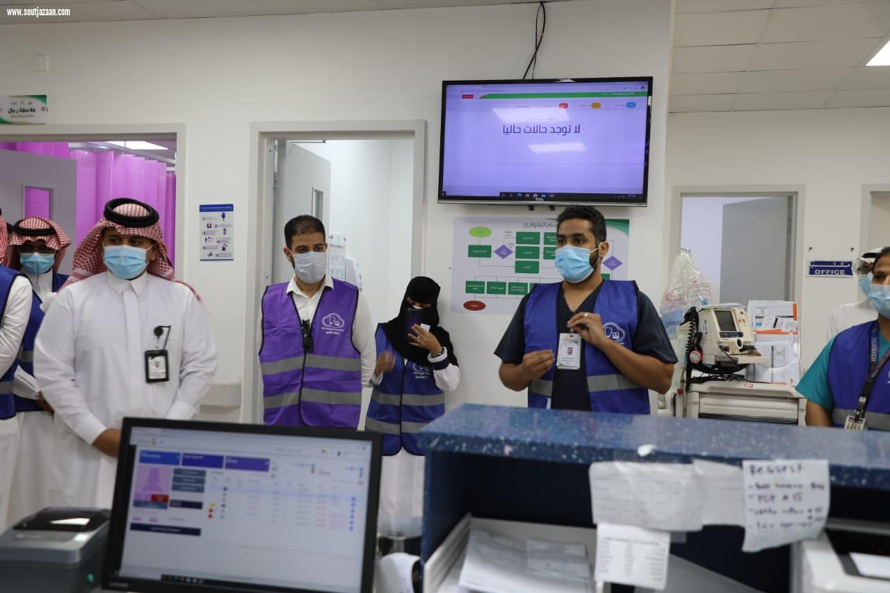 بدء العمل بنظام الملف الطبي الإلكتروني فيدا بمستشفى الحرث العام
