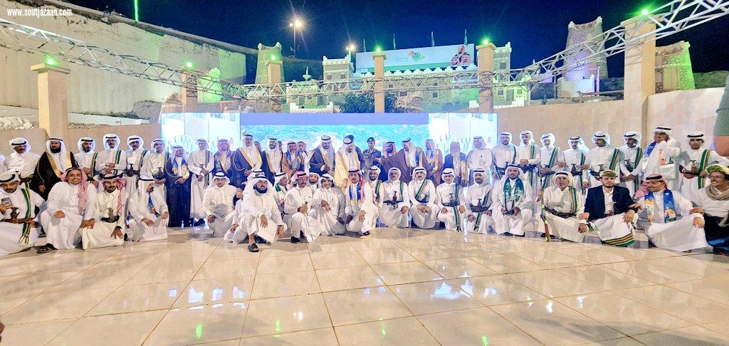 بالأهازيج والألوان الشعبية فيفاء تحتفي  بذكرى الوطن