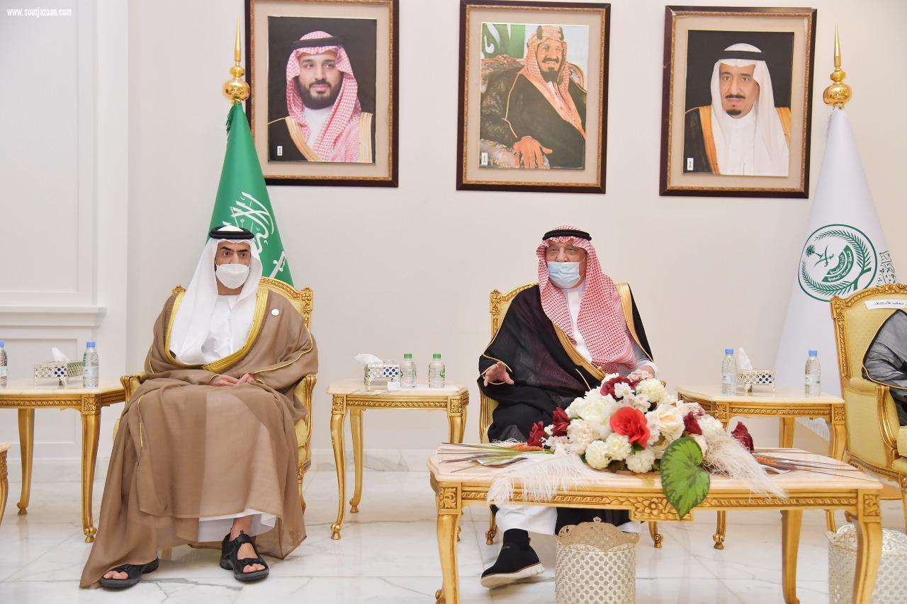 سمو أمير منطقة جازان يستقبل السفير الإماراتي لدى المملكة ..