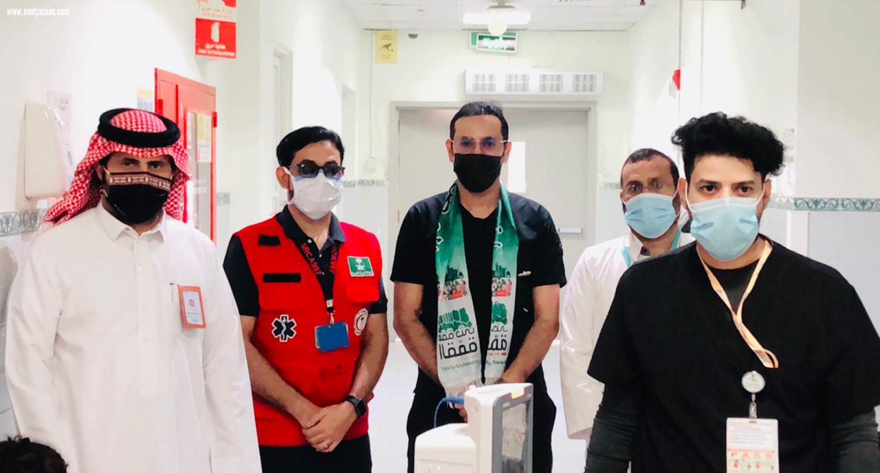 تزامناً مع اليوم الوطني الـ91 وتحت شعار (دام_دمك) وفي عدة مواقع مختلفة صحة جازان تُنفذ حملات للتبرع بالدم  بمستشفيات المنطقة وعربات التبرع بالدم المتنقلّة