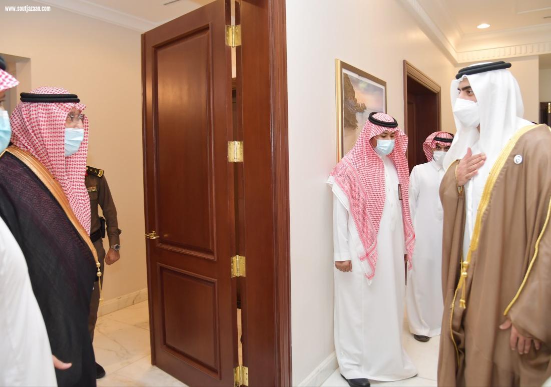 سمو أمير منطقة جازان يستقبل السفير الإماراتي لدى المملكة ..