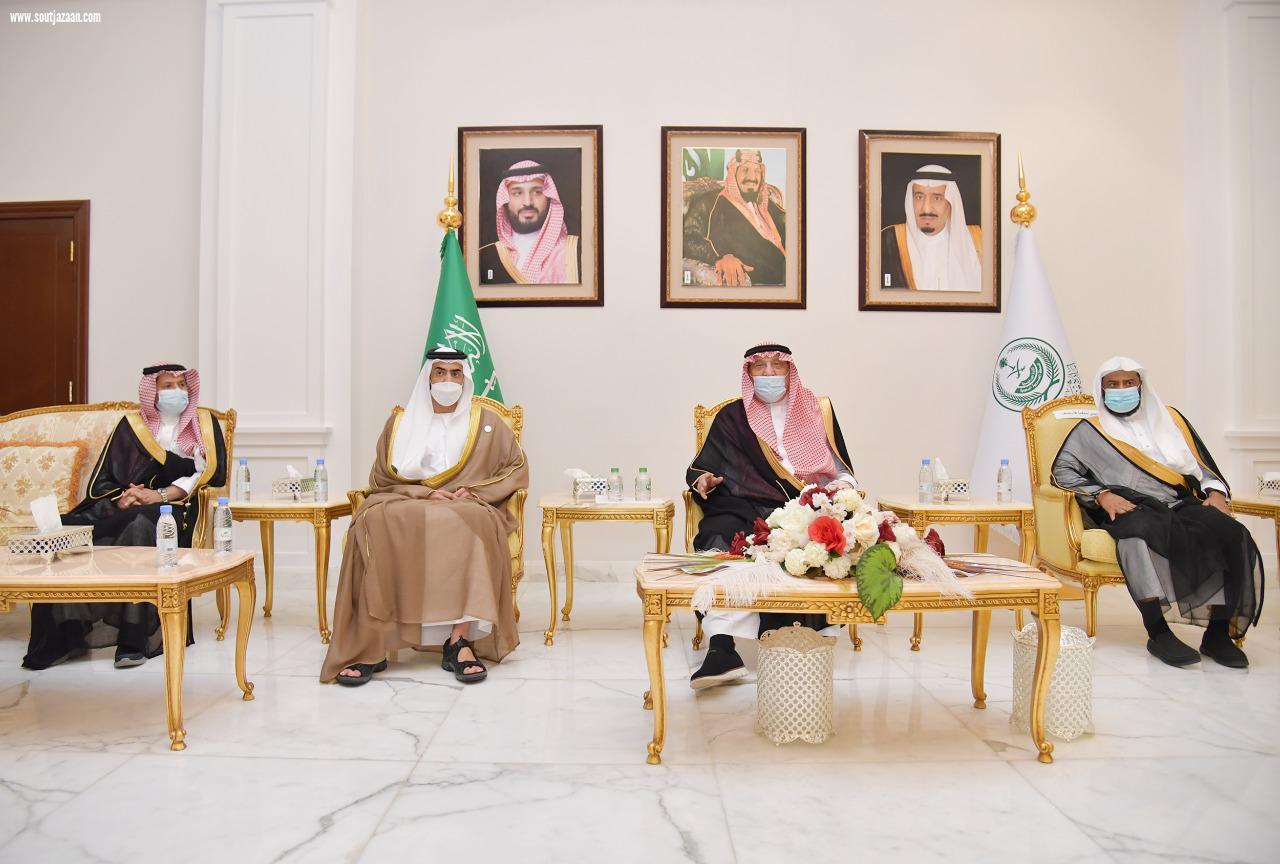 سمو أمير منطقة جازان يستقبل السفير الإماراتي لدى المملكة ..