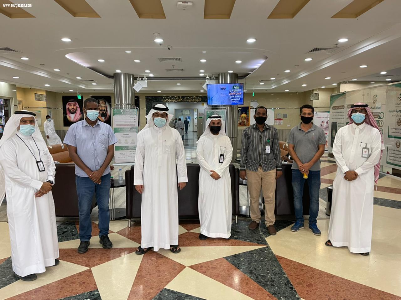 تطوير وتحسين بيئة العمل بمستشفى بيش العام