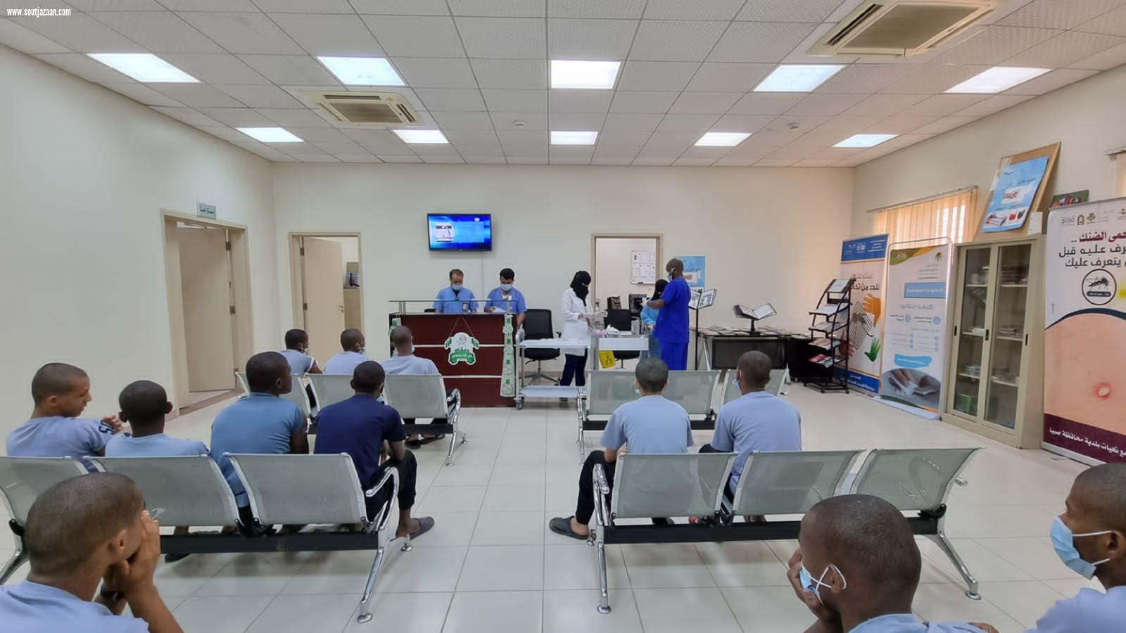 بالتعاون مع صحة جازان دار الملاحظه ينظم حملة تطعيم ضد الإنفلونزا الموسمية