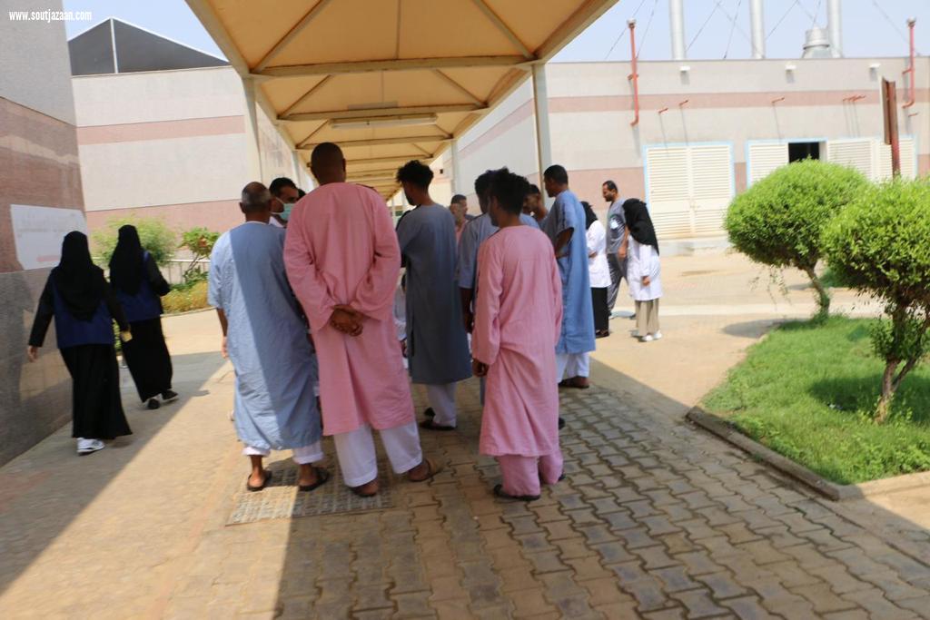 مستشفى إرادة والصحة النفسية بجازان ينفذ خطة إخلاء لحريق وهمي بالتعاون مع إدارة الطوارئ و الازمات بصحة جازان