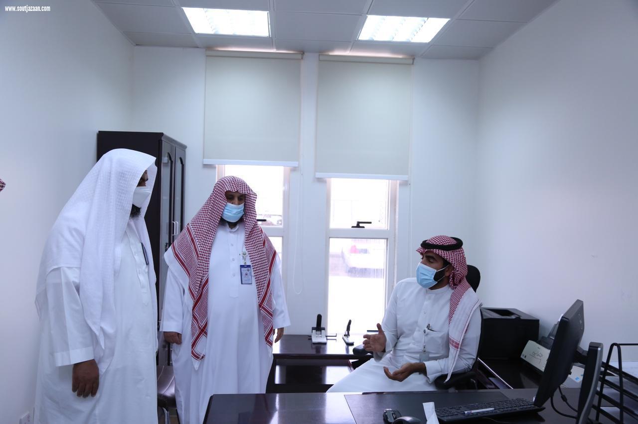 مدير فرع هيئة القصيم يزور هيئة الشماسية ويتفقد العمل الميداني 