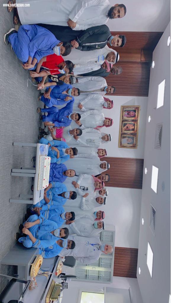 مستشفى صبيا العام يعايد المرضى والعاملين بعيد الاضحى المبارك 