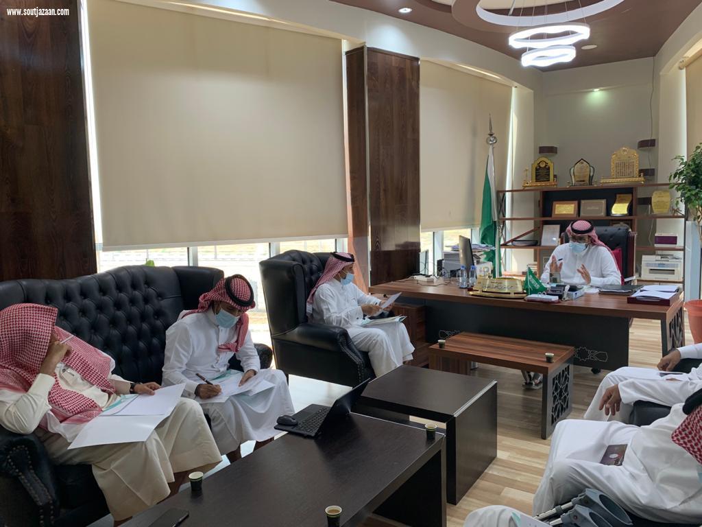 بلدي الشقيق يناقش الخطة التشغيلية لقسمي الرقابة الصحيه والخدمات في شهر رمضان 