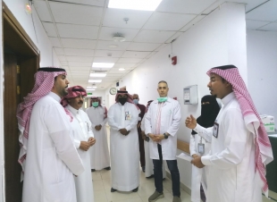 محافظ أحد المسارحة يستقبل مدير صحة جازان