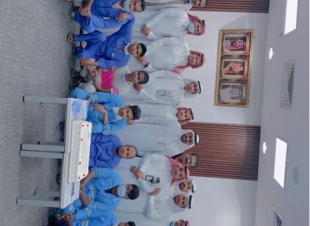 مستشفى صبيا العام يعايد المرضى والعاملين بعيد الاضحى المبارك 